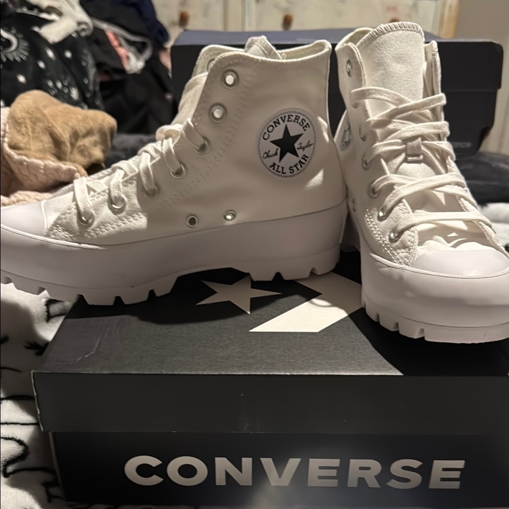 Converse Women's White High-Top Sneakers